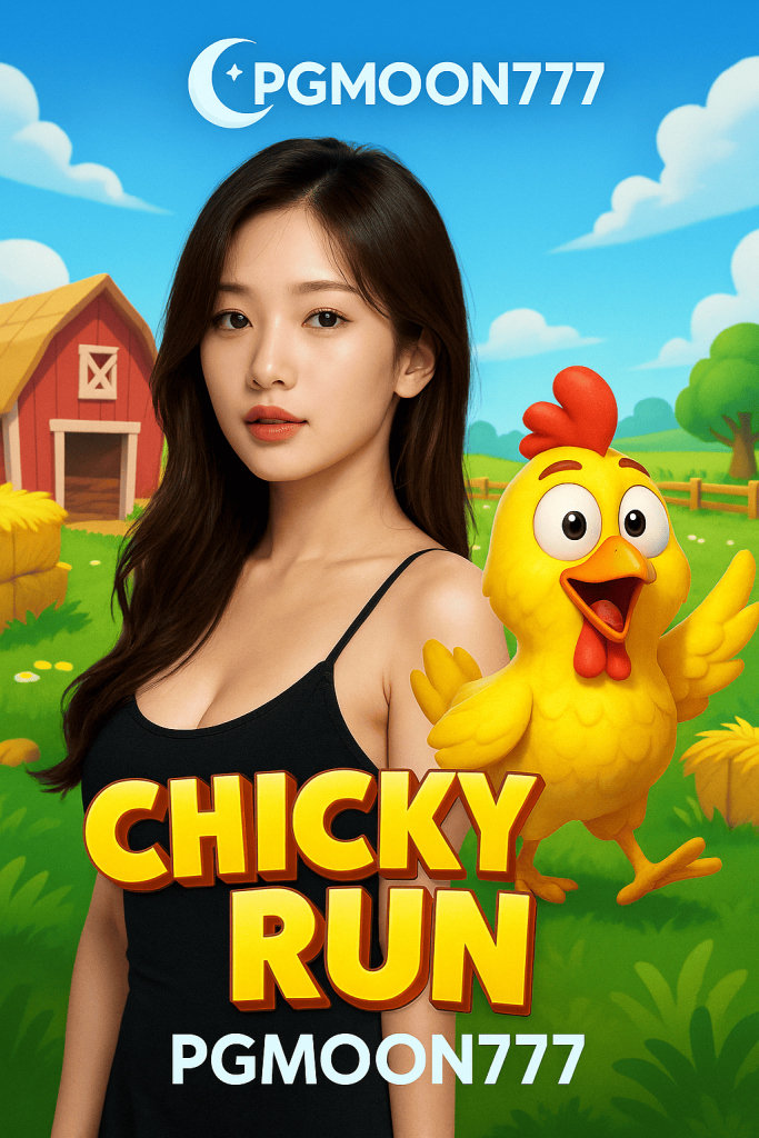 CHICKY RUN สล็อตไก่วิ่งสุดฮา PGMOON777 แตกง่าย โบนัสจัดเต็ม