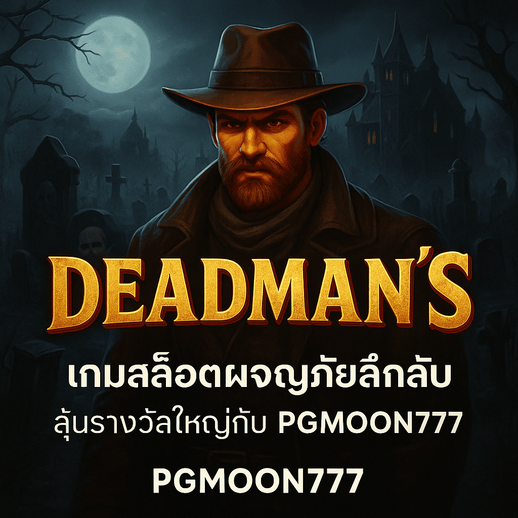 DEADMAN'S เกมสล็อตผจญภัยลึกลับ ลุ้นรางวัลใหญ่กับ PGMOON777