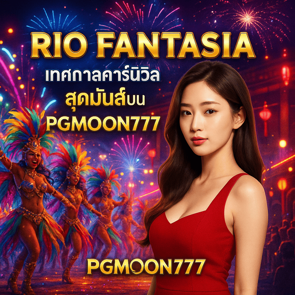 RIO FANTASIA เทศกาลคาร์นิวัลสุดมันส์บน PGMOON777