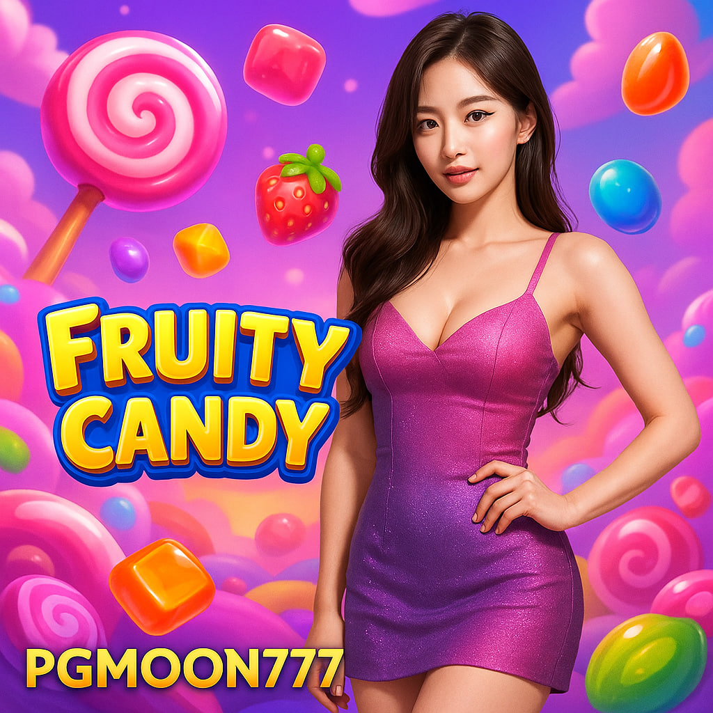 FRUITY CANDY สล็อตลูกกวาดผลไม้สุดสดใสจาก PGMOON777