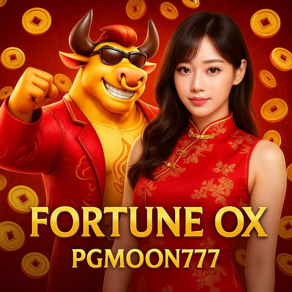FORTUNE OX สล็อตวัวทองนำโชค แตกง่ายที่สุดจาก PGMOON777