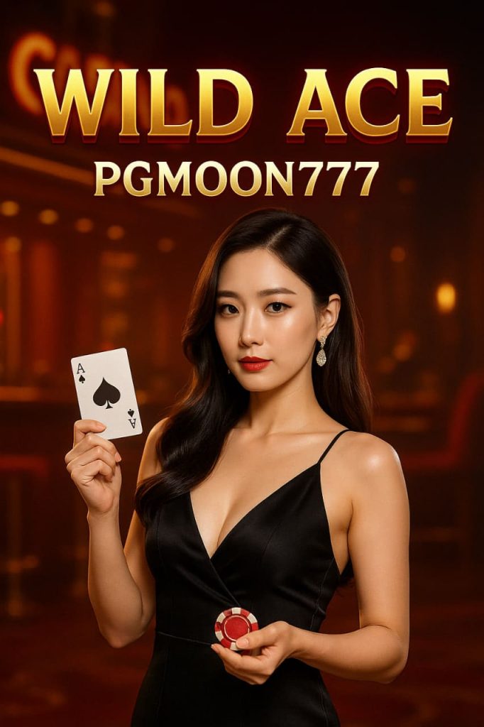 Wild Ace PGMOON777 สล็อตไพ่เอซนำโชคแตกง่าย