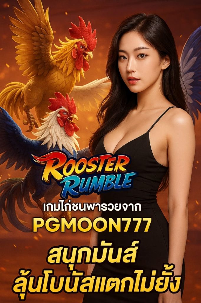 Rooster Rumble เกมไก่ชนพารวยจาก PGMOON777 สนุกมันส์ลุ้นโบนัสแตกไม่ยั้ง