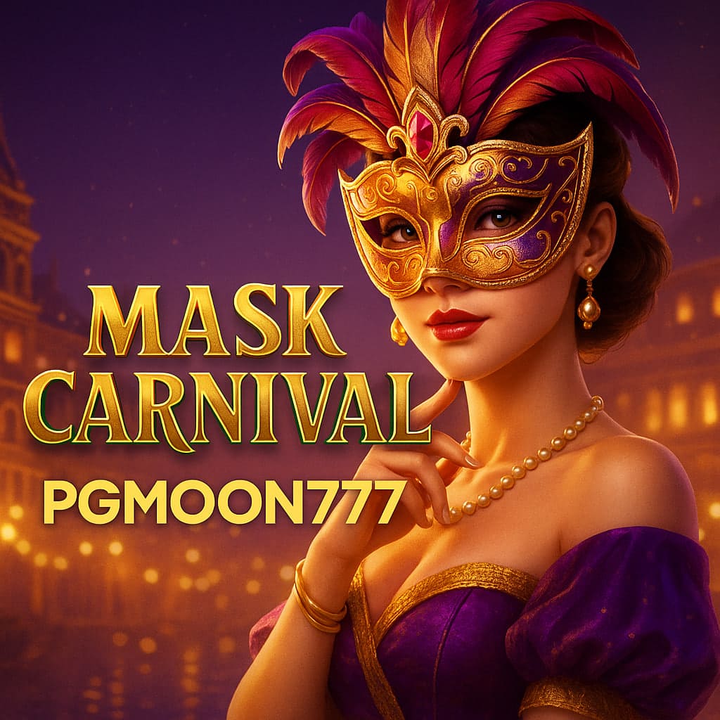 MASK CARNIVAL สล็อตหน้ากากแฟนซีสุดหรูจาก PGMOON777